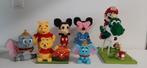 7 delig set mini bouwsteentjes, Mario, Winnie de Pooh, e.d., Ophalen of Verzenden, Zo goed als nieuw, Complete set