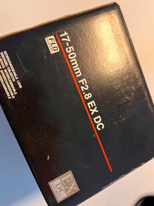 Sigma zoomlens 17-50 mm F 2.8 voor Pentax, Audio, Tv en Foto, Fotografie | Lenzen en Objectieven, Gebruikt, Ophalen of Verzenden