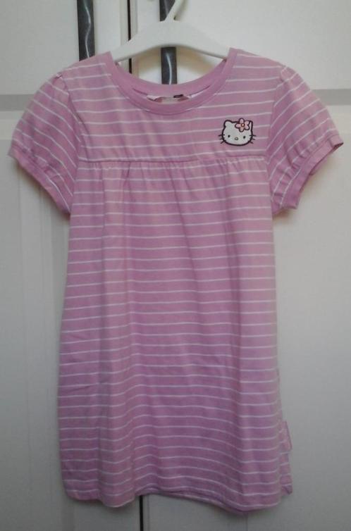 H&M roze tuniek Hallo Kitty (maat 122 – 128), Kinderen en Baby's, Kinderkleding | Maat 122, Nieuw, Meisje, Overhemd of Blouse