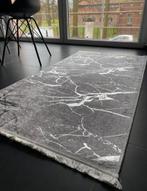 Mooi Tapijt - Grijs met Marmer Design 80x150, Ophalen, 50 tot 100 cm, Zo goed als nieuw, 150 tot 200 cm