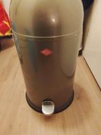 Wesco Kickmaster 38L Vuilnisbak, Gebruikt, Met pedaal, 50 tot 75 cm, Ophalen of Verzenden