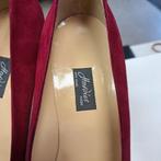 Donna Laura nieuwe luxe pumps rood suede + metallic 40 48015, Pumps, Donna Laura, ., Nieuw