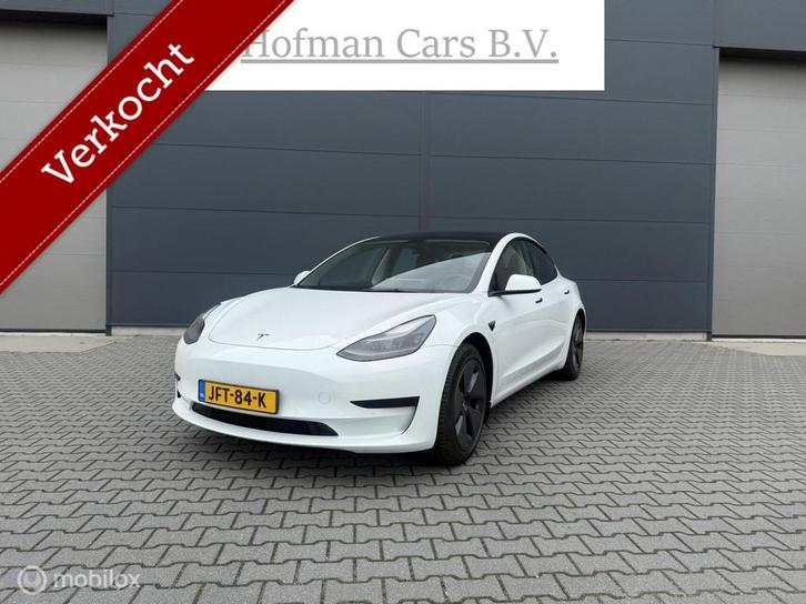 Tesla Model 3 LFP Standard range RWD Plus 60 kWh 2021 warmte, Auto's, Tesla, Bedrijf, Te koop, Model 3, ABS, Adaptive Cruise Control