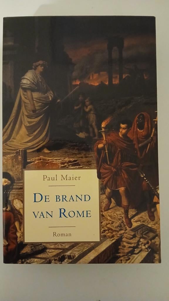 De Brand van Rome - Paul Maier, Boeken, Ophalen of Verzenden, Zo goed als nieuw, Paul Maier