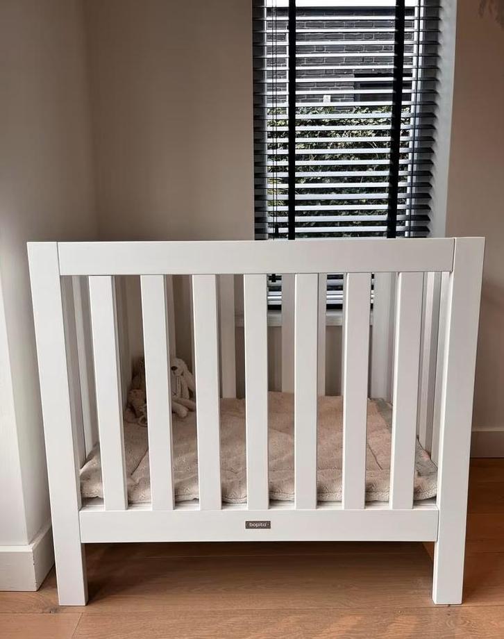 Bopita Box Sid Wit - In hoogte verstelbaar, Kinderen en Baby's, Boxen, Gebruikt, Vierkant, In hoogte verstelbaar, Ophalen