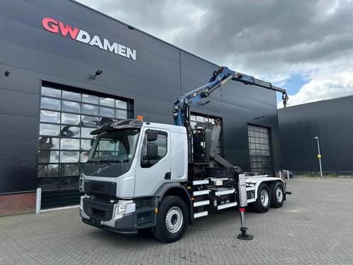 Volvo FE 280 6x2 Haaksysteem / Z kraan Palfinger Euro 6, Auto's, Vrachtwagens, Particulier, ABS, Achteruitrijcamera, Airconditioning