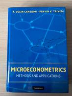 Microeconometrics - Methods and applications, Programmeertaal of Theorie, Ophalen of Verzenden, Zo goed als nieuw