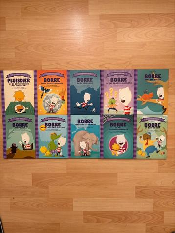 10 BORRE boekjes nieuwstaat!! beschikbaar voor biedingen