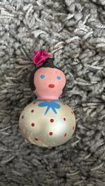 Oude vintage kerstboom hanger meisje, Diversen, Kerst, Ophalen of Verzenden, Zo goed als nieuw