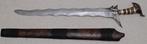 Zeer lange 62cm 1Kg Maguindanao Moro Kris Philippines, Antiek en Kunst, Ophalen
