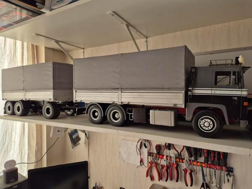 scania 141 combi, Hobby en Vrije tijd, Modelbouw | Radiografisch | Auto's, Zo goed als nieuw, Auto onroad, Elektro, Ophalen of Verzenden