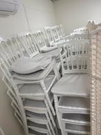 NIEUW!70 Nieuwe Napoleon Stoelen + 7 Nieuwe Tafels - Verkoop, Huis en Inrichting, Stoelen, Wit, Nieuw, Ophalen of Verzenden, Vijf, Zes of meer stoelen