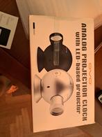 Analoge wandklok  voor projecteren op de muur, Ophalen of Verzenden, Nieuw, Analoog, Wandklok