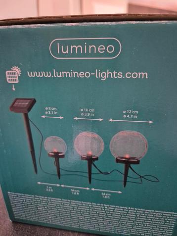 Lumineo Tuinlampjes Zonne-energie - ZGAN beschikbaar voor biedingen