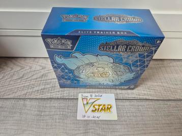 Stellar Crown Elite Trainer Box pokemon beschikbaar voor biedingen