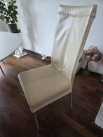 Eettafelstoelen, Huis en Inrichting, Stoelen, Ophalen, Gebruikt, Wit, Vijf, Zes of meer stoelen