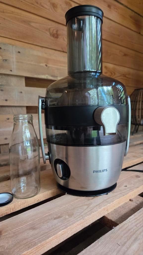 Philips HR1922 Sapcentrifuge - Perfect voor verse sappen!, Witgoed en Apparatuur, Juicers, Zo goed als nieuw, Sapcentrifuge, Elektrisch