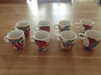8 stuks Douwe Egberts Kofie/kopjes van Briels, Huis en Inrichting, Keuken | Servies, Ophalen of Verzenden, Zo goed als nieuw, Overige stijlen