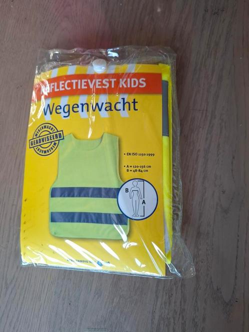 2 stuks reflectie veiligheidsvest kids mt 120cm-156cm, Kinderen en Baby's, Kinderkleding | Overige, Nieuw, Jongen of Meisje, Ophalen of Verzenden