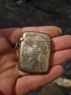 Antieke zilveren zwavelstok doosje, Antiek en Kunst, Ophalen of Verzenden