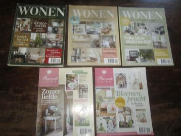 Tijdschriften Brocante living/Wonen landelijke stijl beschikbaar voor biedingen