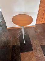 Ronde Houten Bijzettafel, Minder dan 55 cm, Gebruikt, Rond, Hout