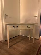 Sidetable - wit, Ophalen, Gebruikt, 100 tot 150 cm, 25 tot 50 cm