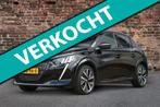Peugeot 208 1.2 PureTech GT | Panoramadak | Navi | Stoelverw, Voorwielaandrijving, Gebruikt, Leder en Stof, Zwart