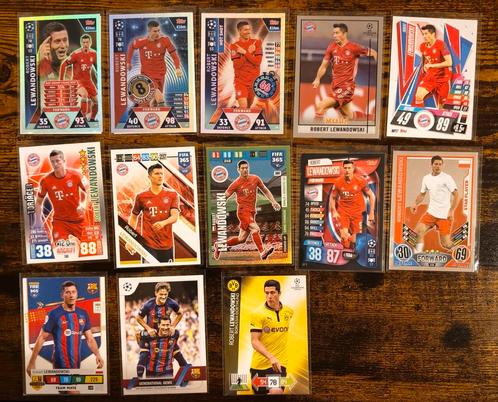 Lewandowski Dortmund, Bayern München , Barcelona , 13 x, Verzamelen, Sportartikelen en Voetbal, Zo goed als nieuw, Poster, Plaatje of Sticker