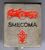 Smecoma tractoren zilverkleurig speldje ( E_182 ), Verzamelen, Verzenden, Zo goed als nieuw, Transport, Speldje of Pin