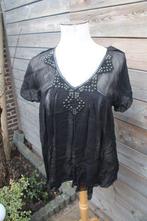 Tuniek zwart Antik & Batik mt M transparant Vaste prijs Opru, Zwart, Ophalen of Verzenden, Zo goed als nieuw, Antik & Batik