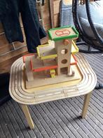 Hema racebaan tafel met garage en auto's op tafel, Ophalen, Zo goed als nieuw, Jongen of Meisje