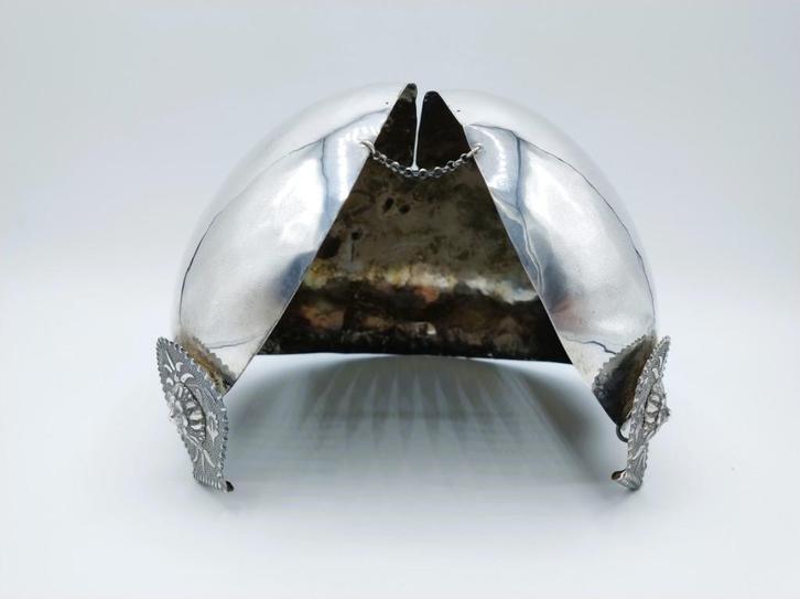 Zilveren Fries oorijzer, F. Hofman, Kollum, 1887, Antiek en Kunst, Antiek | Goud en Zilver, Zilver, Verzenden