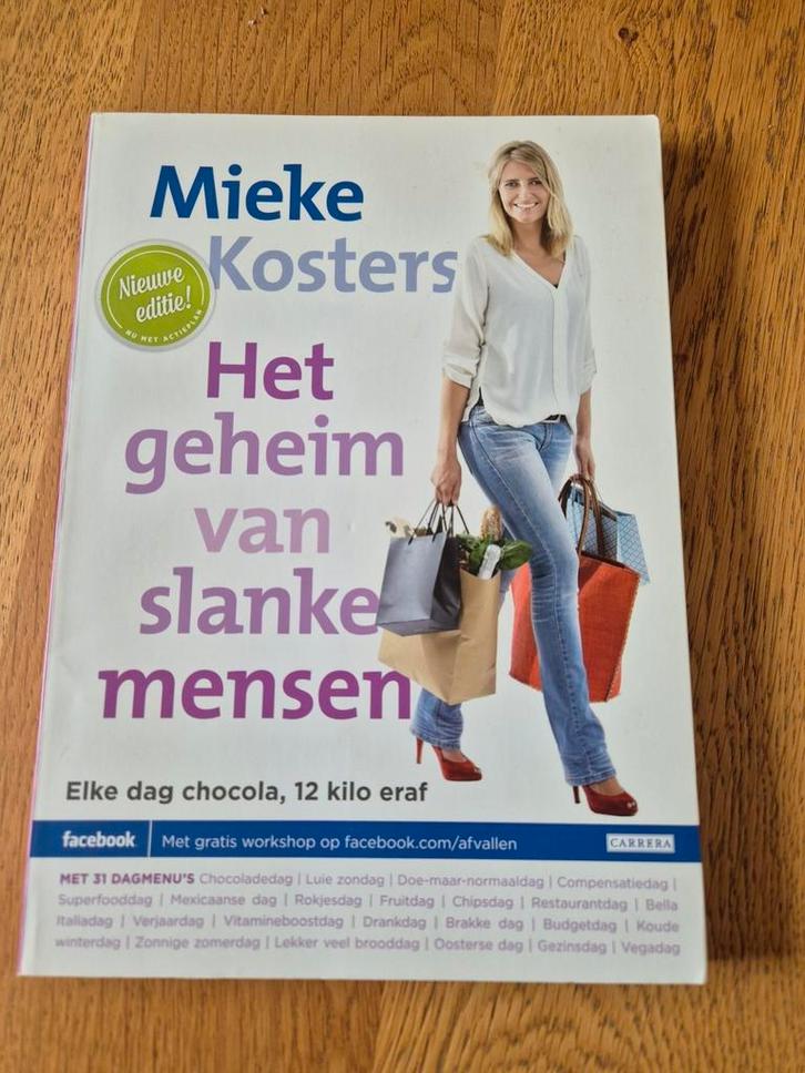 Mieke Kosters - Het geheim van slanke mensen, Boeken, Kookboeken, Zo goed als nieuw, Ophalen of Verzenden