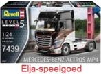 Modelbouw Revell 1:24 Mercedes - Benz ACTROS MP4 - 7439, Nieuw, Revell, Truck, Ophalen of Verzenden