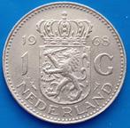 1 Gulden 1968 - Juliana, Postzegels en Munten, Munten | Nederland, 1 gulden, Koningin Juliana, Verzenden