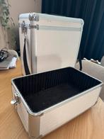 Kapperskoffer - prima staat., Ophalen, Gebruikt, Wit, Met slot