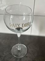Paix Dieu bierglas 25cl schuin glas, Ophalen, Nieuw, Glas of Glazen