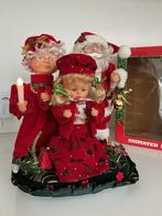 Kerst tafereel met kerstman met licht ,beweging en muziek, Diversen, Ophalen of Verzenden, Zo goed als nieuw