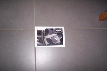 Gebruikershandleiding voor SEAT IBIZA  6J/6P   2008/2012  beschikbaar voor biedingen