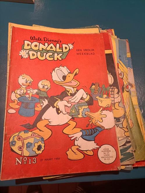 Donald Ducks uit 1956, Boeken, Stripboeken, Gelezen, Meerdere stripboeken, Ophalen of Verzenden