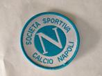 Napoli Italië vintage voetbal kleding embleem patch logo, Ophalen of Verzenden, Nieuw, Buitenlandse clubs