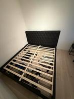 Tweepersoonsbed 180x200 met 4 laden, Huis en Inrichting, Slaapkamer | Bedden, Ophalen, Gebruikt, Zwart, Tweepersoons