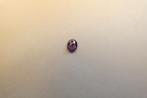 Paarse Saffier 0.88ct Ovaal Mixed cut, Ophalen of Verzenden, Zo goed als nieuw