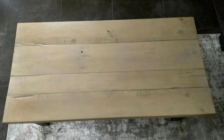Mooie zware salontafel, Huis en Inrichting, Tafels | Salontafels, Gebruikt, 50 tot 75 cm, 50 tot 100 cm, 100 tot 150 cm, Rechthoekig