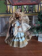 oude madonna met kindje van was, Ophalen of Verzenden