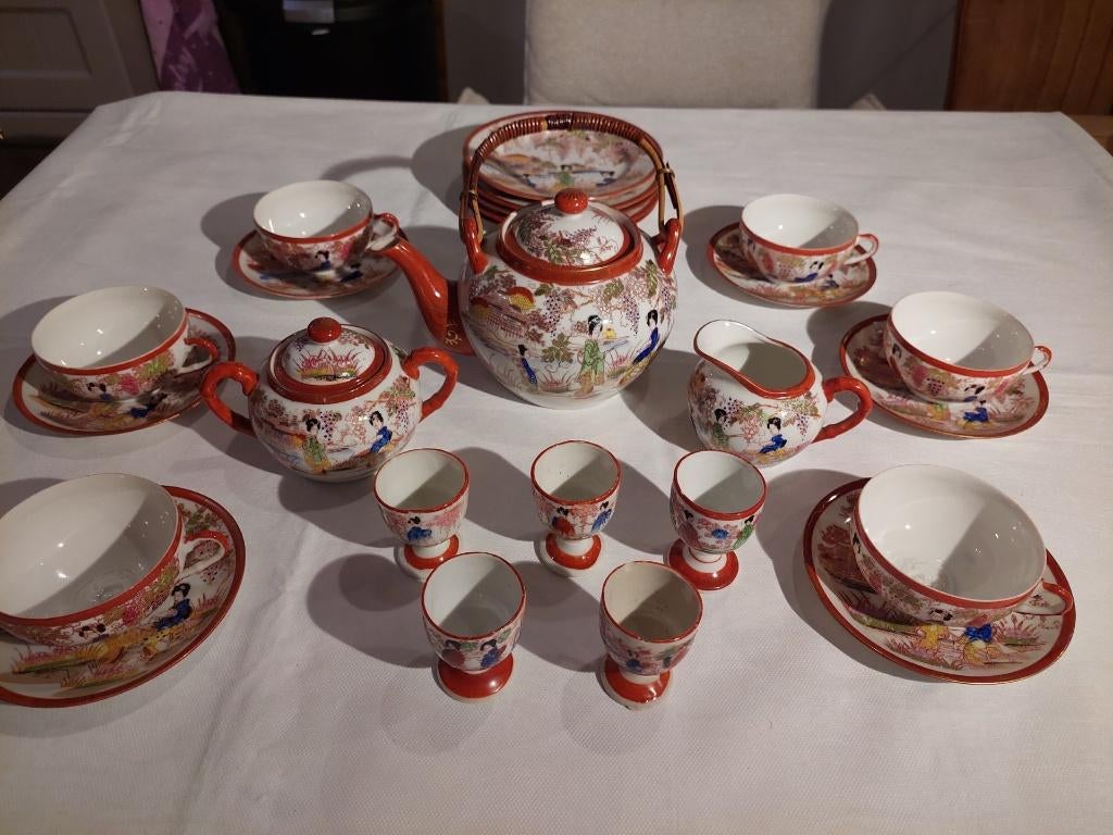 servies, Ophalen