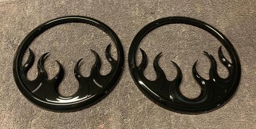 Gloss black Speaker trim, Passend op Harley Touring 14 -2022, Motoren, Onderdelen | Harley-Davidson, Nieuw, Ophalen of Verzenden
