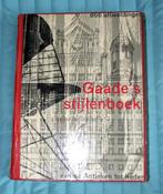 Gaade's Stijlenboek, Ophalen of Verzenden, Gelezen, Stijl of Stroming