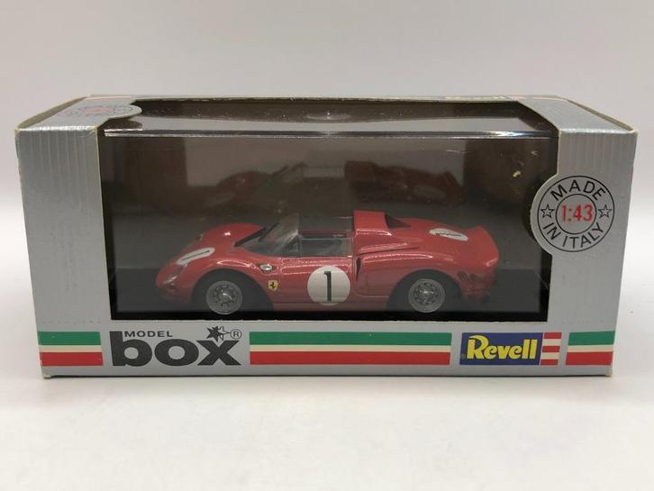 Box Model 8448 Ferrari P2 Nurburgring 65 -GOED- M38, Hobby en Vrije tijd, Modelauto's | 1:43, Gebruikt, Auto, Overige merken, Ophalen of Verzenden